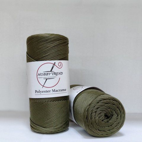 Поліпропіленовий шнур -Hobby trend 2-3мм хакі 2 фото