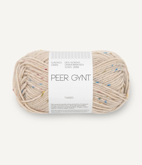 Peer Gynt Tweed - Sandnes Garn - Норвежська шерсть - 50г - 91м - 2720