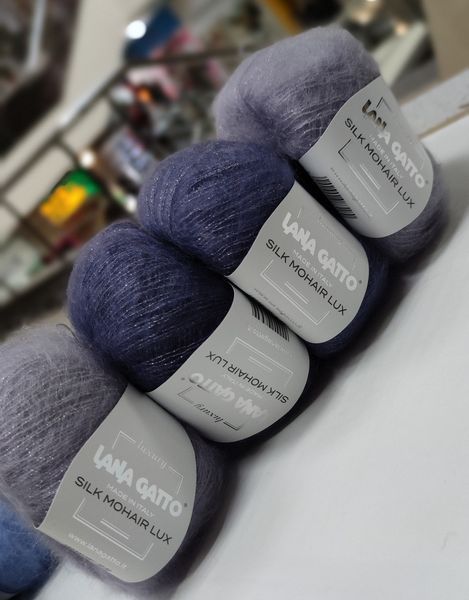 Silk Mohair Lux Lana Gatto Мохер з шовком/люрекс 14527 фото