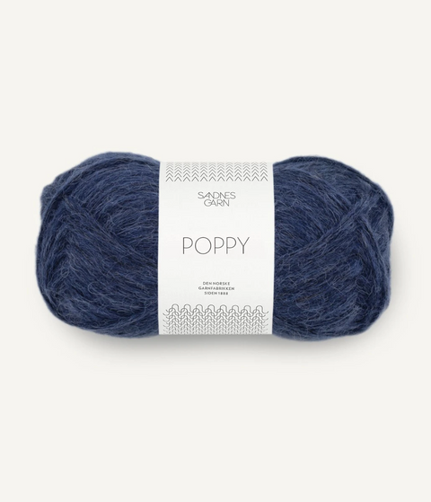 POPPY - Sandnes Garn демісезонна пряжа у основі якої бавовняний шнур пронизаний альпакою та мериносом
