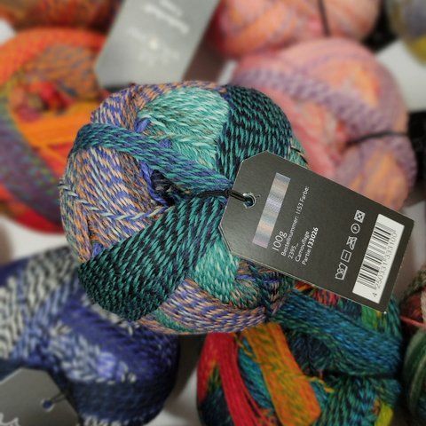 Zauberball crazy пряжа для шкарпеток від Schoppel - 2395