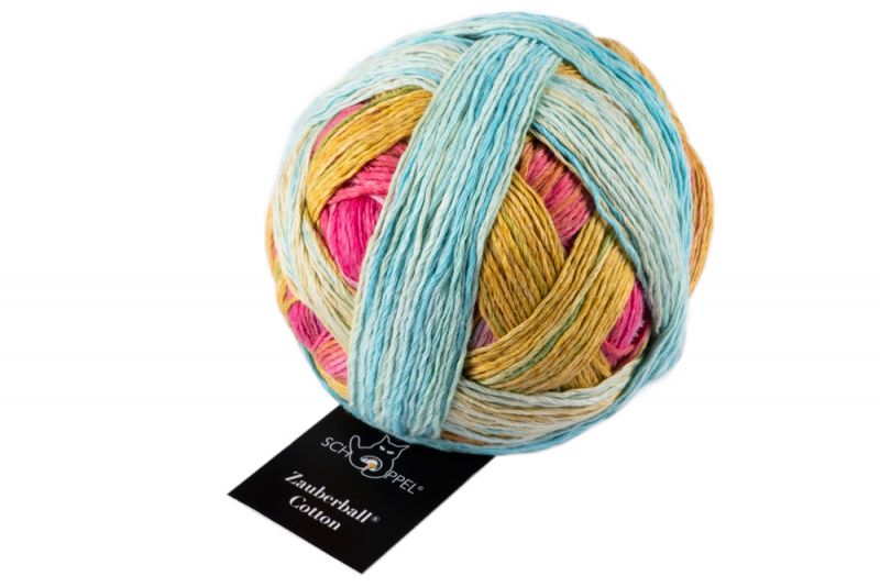 Кольори Schoppel Zauberball Cotton для літнього в’язання